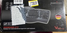 Perixx Periboard-612 Wireless Ergonomic Split Keyboard, Dual Mode 2.4G and BT..