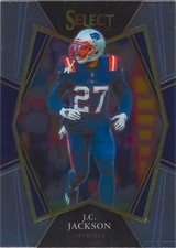 2021 Panini Select - Premier Level J.C. Jackson #124 (RC) Chrome Base Card