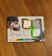 Bobby Dalbec 2021 Topps Triple Threads Rookie Jersey Auto Boston Red Sox /99