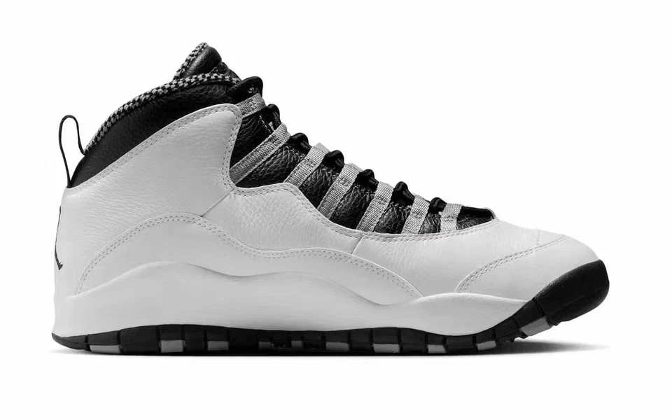 Air Jordan 10 Retro OG Acero Gris Acero Claro HJ6779-104 Para Hombre Talla Foto 3 de 4