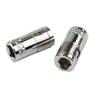 Multifunction Power Tool Accessories Socket Converter 1/4inch 2pcs Silver