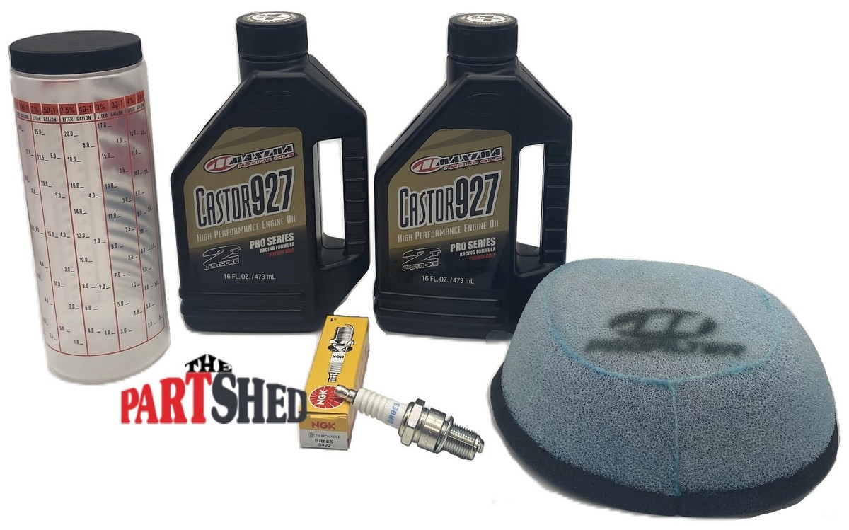 1988-2006 Yamaha Blaster 200 2 Stroke Oil Kit W/ Air Filter & NGK