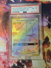 Pokemon PSA 8 NM-MT Pikachu & Zekrom GX 184/181 Team Up Secret Holo 2019 S#5496
