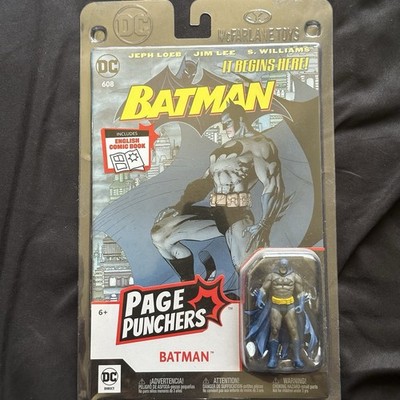 DC Page Punchers Batman Hush, Complete With Comic And Figure