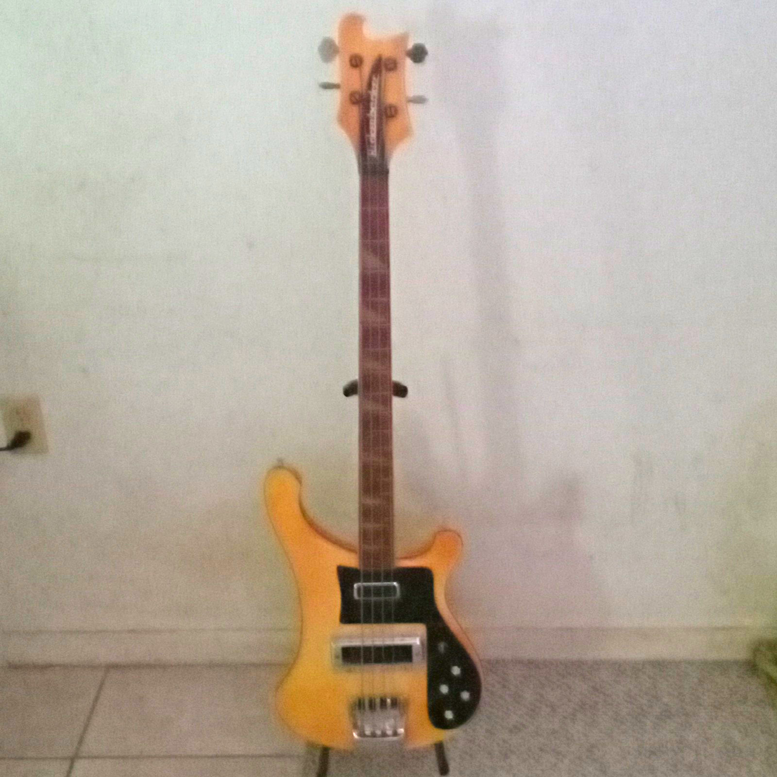 Rickenbacker 4001 1979 Natural White 4-String Solid Maple Bass RH w/ Hard Case