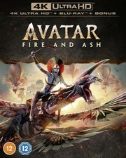 Avatar Fire and Ash (Sam Worthington) y Nuevo 4K Ultra HD Reg B Blu-ray EN STOCK