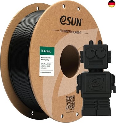 eSUN PLA Filament 1.75mm, PLA Basic 3D Drucker Filament Maßgenauigkeit +/- 