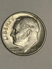 1964 Roosevelt Dime 90% Silver Philadelphia Mint US Coin