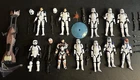 Star Wars Vintage Collection Clones Stormtroopers Scout Speeder Loose Complete
