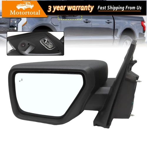 Left Driver Side Turn Signal Door Mirror Camera For 2021-2023 Ford F150 F-150