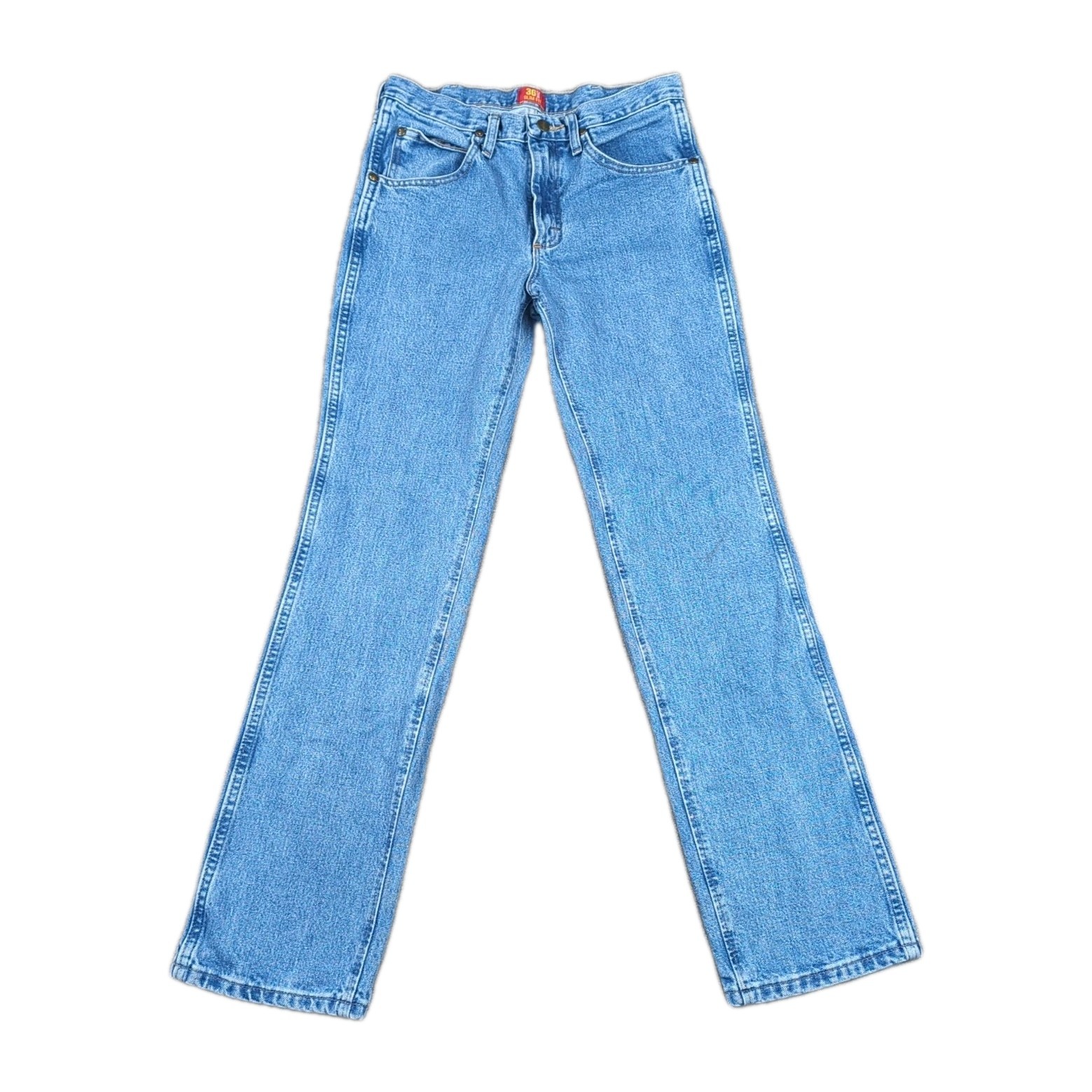 's 29x32 Blue Slim Fit Cowboy Cut Western Denim