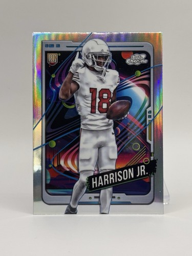MARVIN HARRISON JR - 2024 Topps Cosmic Chrome Football #101 - ROOKIE REFRACTOR