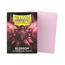 5 packs of 100 (500) Dragon Shield Blossom Dual Matte Std Sized Card Sleeves