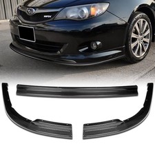 Real Carbon Fiber Front Bumper Lip for 2008-2010 Subaru Impreza WRX GS-Style