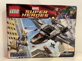LEGO Marvel: Quinjet Aerial Battle (6869) - NEW - RETIRED - No Outer Product Box