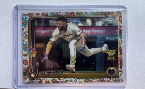 2025 Topps Chrome Jackson Chourio takashi murakami 1/3
