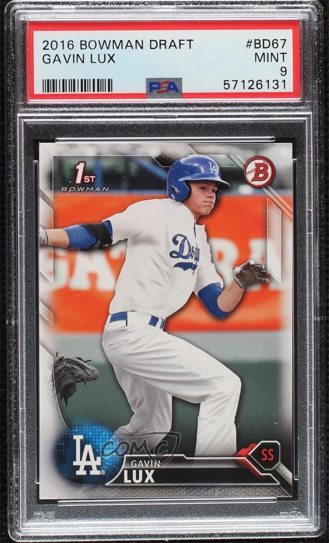 2016 Bowman BOWMAN DRAFT #BD67 Gavin Lux front