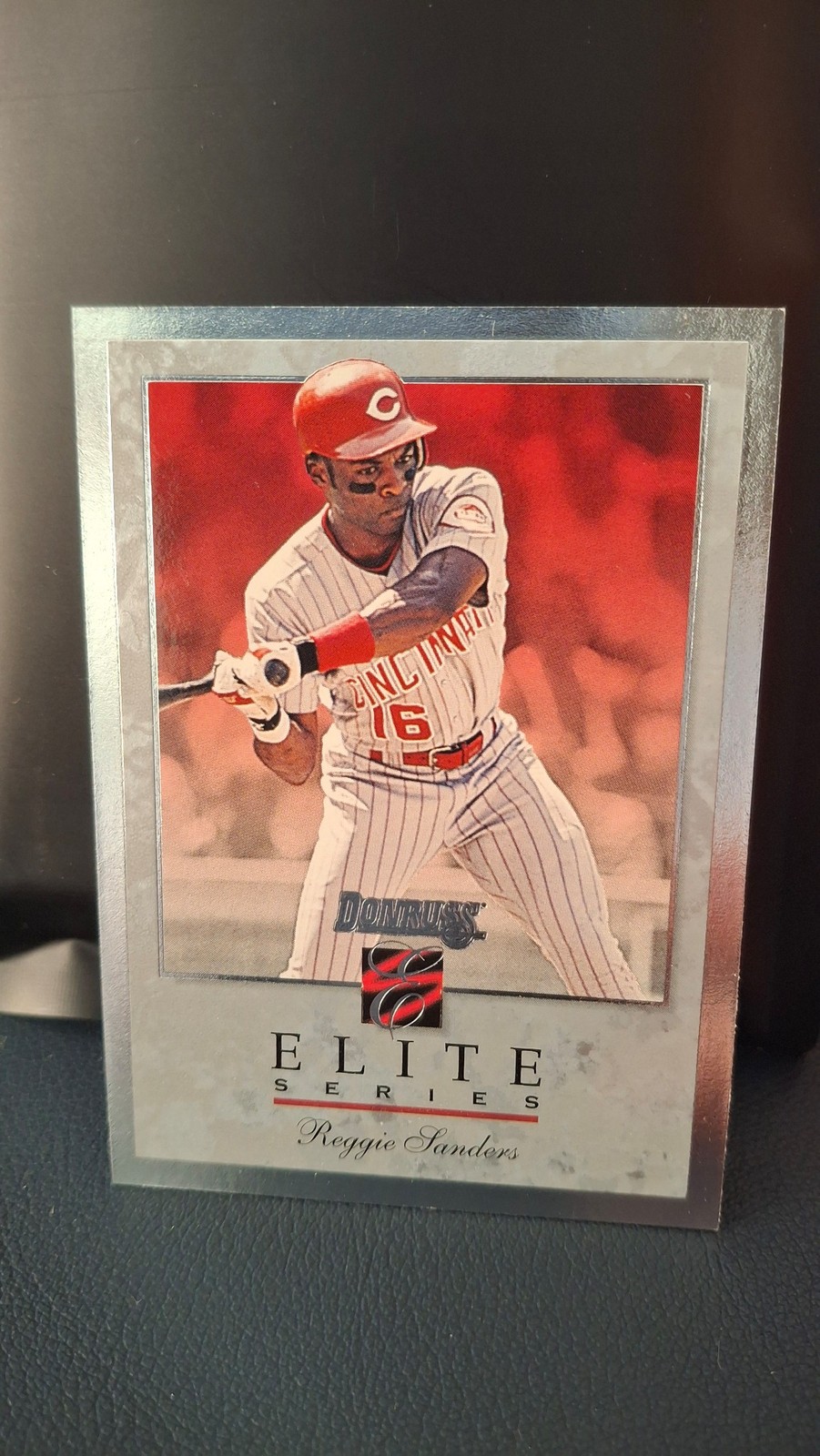 1996 Donruss #63 Reggie Sanders Elite Series #/10000