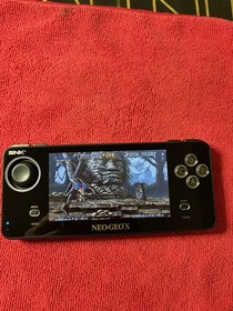 NeoGeo x Handheld Console with Ninja Masters CIB Tested Retro Video Games SNK