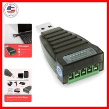 USB to Serial RS485 Converter with LED Indicators, FTDI Chipset, Terminal Con...
