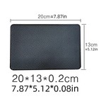 1pc Car Anti Slip Dashboard Mat PVC Pad Phone Sunglasses Holder Heat Resistant