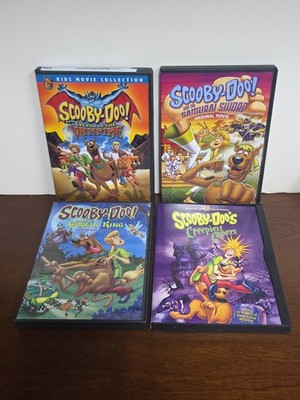 Scooby-Doo DVDs - Creepiest Capers, Goblin King, Legend Of The Vampire Samurai