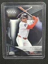 Marcelo Mayer 2026 Topps Chrome Black Refractor Red Sox #29 50/199
