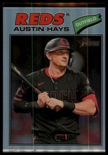 2026 Topps Heritage #80 Austin Hays Chrome Refractors