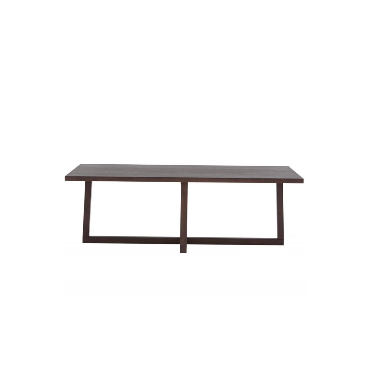 Table basse rectangulaire wengé Bexleyheath de 115cm de salon