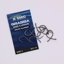 Atomic Tackle Grabba Micro Barbed Hooks