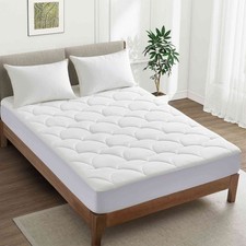 Summer Cooling Mattress Pad 100 Waterproof, King Queen Twin Fitted Sheet