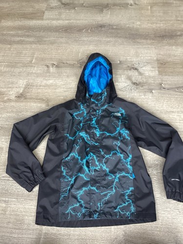 The North Face blau schwarz Hyvent Jacke Jugend Jungen Größe 10/12 M Medium