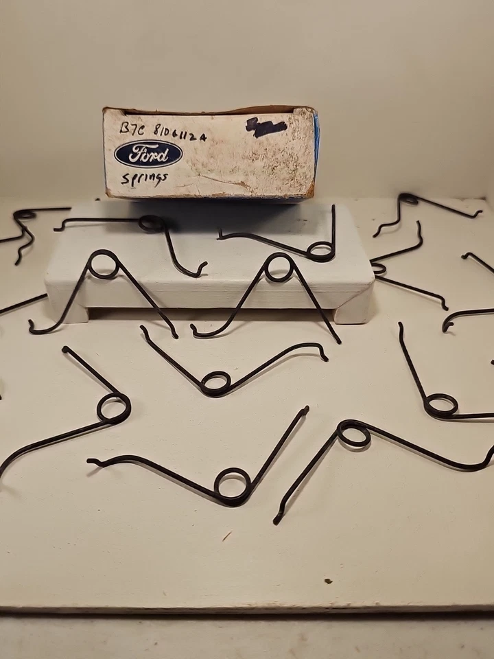 LOTE DE 18 1957-1960 Ford F100/350 NOS PAINEL PORTA PORTA MOLAS CAMINHÃO EUA - Imagem 4 de 4