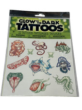 temporary tattoos kids 22 glow in the dark