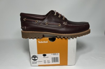 IMPORT-FREE] Timberland 3-eye Boat Shoe Burgundy Men's Multiple