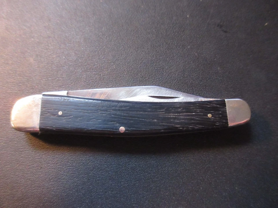 Vintage 1971 Puma Junior 835 Knife Germany Wood Knife Hunter Folding - Image 3 of 4