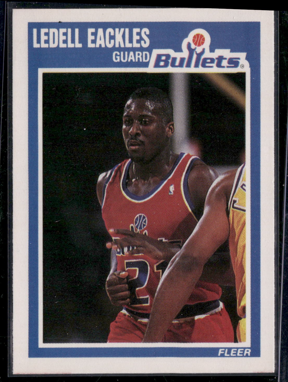 1989-90 Fleer #158 Ledell Eackles