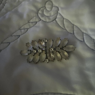 1940 S MIRIAM HASKELL? BAROQUE BROOCH VERY OLD BEAUTIFUL