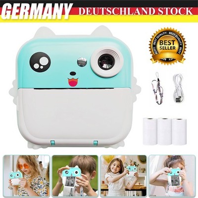 1080P HD Sofortbildkamera Kinderkamera Digital Kamera Fotoapparat Für Kinder DHL