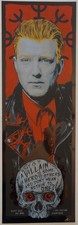 2021 Queens of the Stone Age - Josh Homme Black Foil Art Print  s/n Rhys Cooper