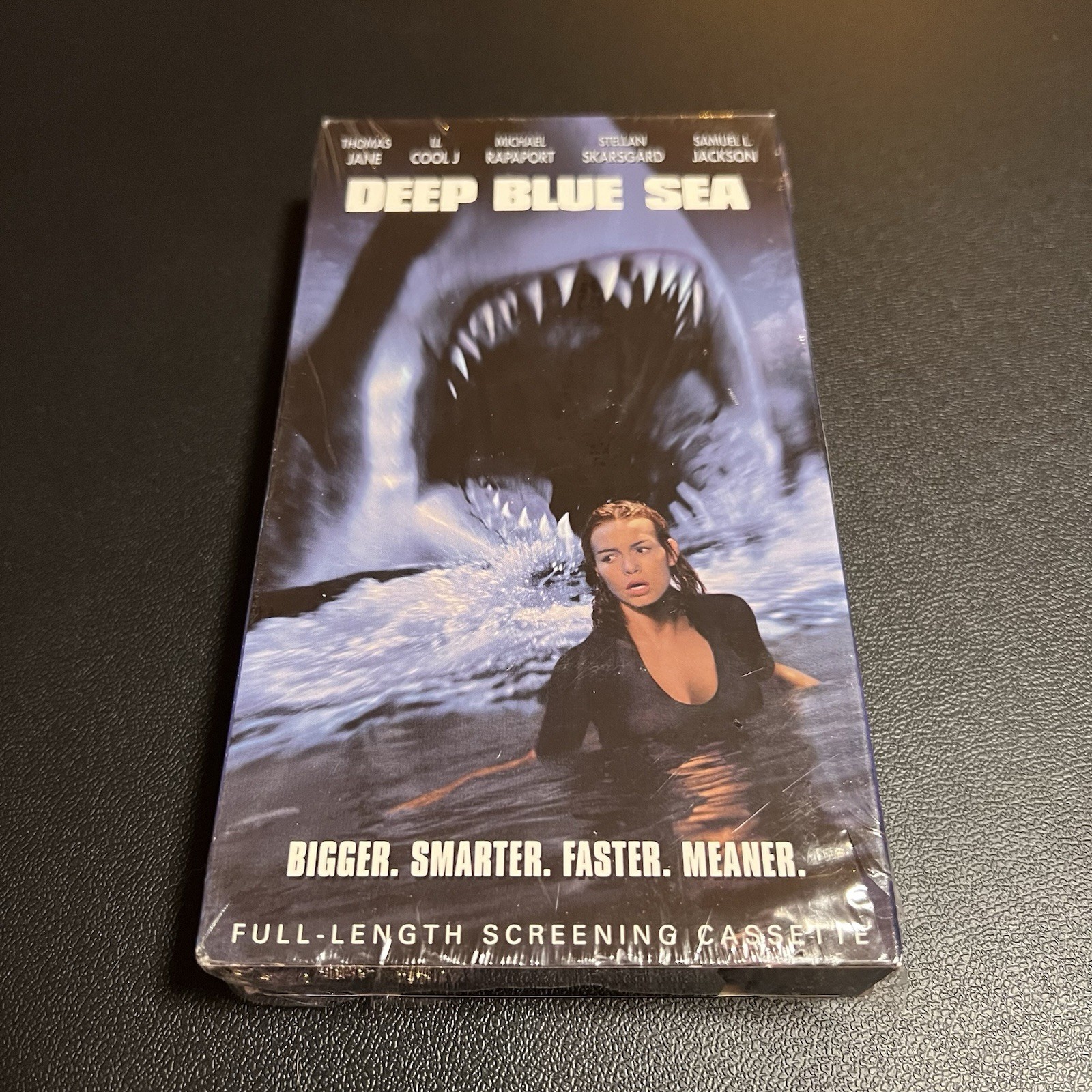 Deep Blue Sea Promo Vhs Screening Image from Never Before Seen Original Ending