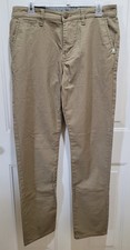 New With Tags Quiksilver 30 Straight Fit Tan Chino Pants