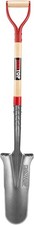 Drain Spade Shovel Garden Spades Shovels for Digging Transplanting Sharp Shooter