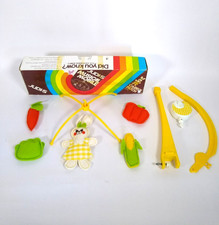 Vintage Judi's Carrot Patch Musical Mobile, Crib, Tested Works, Retro 80s