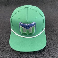 Mitchell & Ness Hartford Whalers Retro Snapback Green One Size Hat