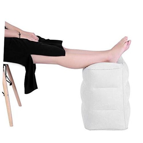 Inflatable Travel Foot Rest,PVC Airplane Rest Pillow Flat Bed for Kids to - Picture 1 of 8