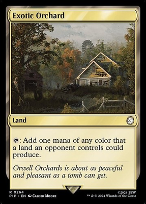 #ad Exotic Orchard NM Fallout MTG $1.79
