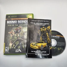 Marvel Nemesis: Rise of the Imperfects Xbox 2005 CIB Complete Clean Disc