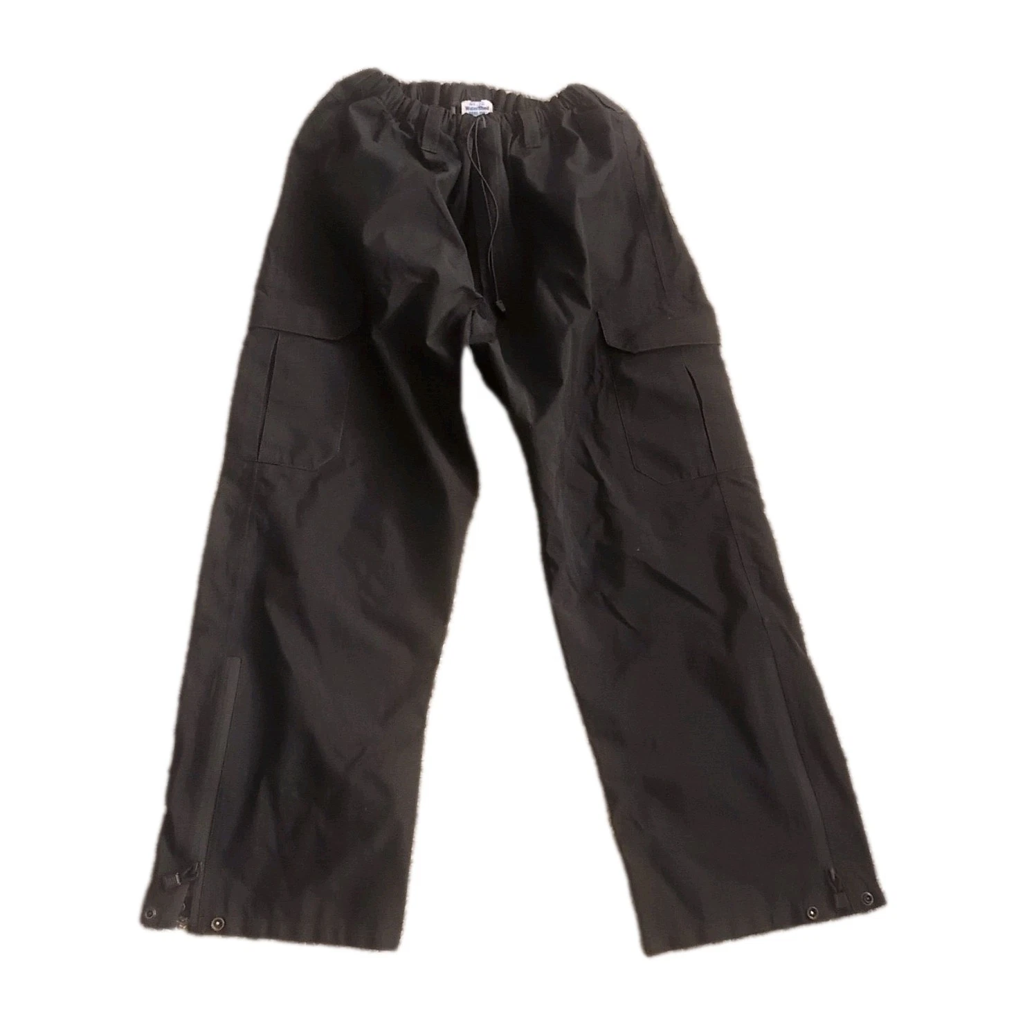 Watershed Best Defense Men's Gortex Rain Pants Size Large Black