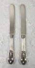 Antique La Rochelle Dinner Knives Sterling 1909 International Silver, Retired, 2